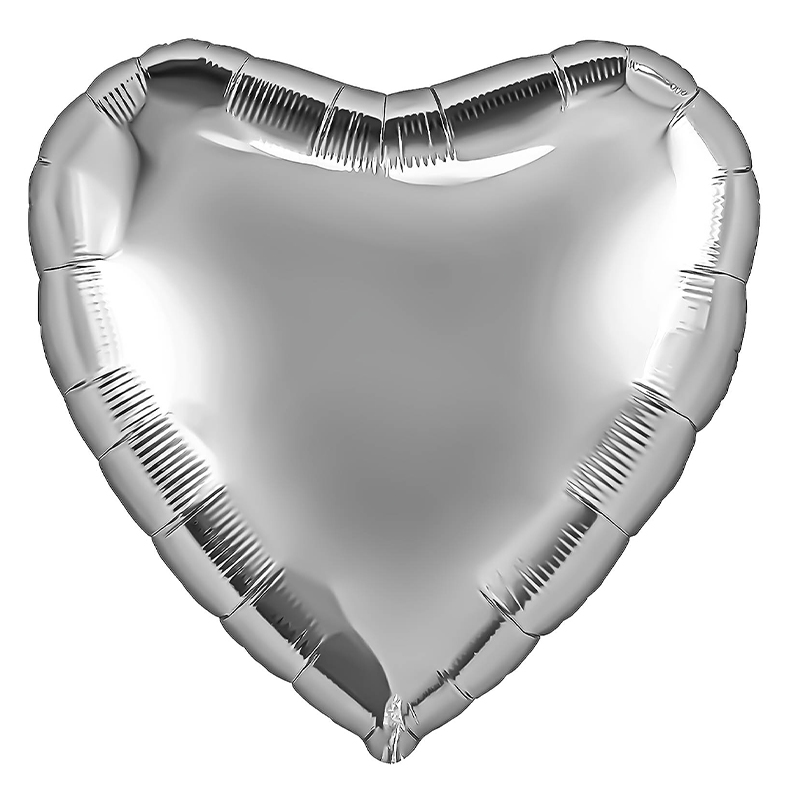 Шар фольга Сердце в ассортименте